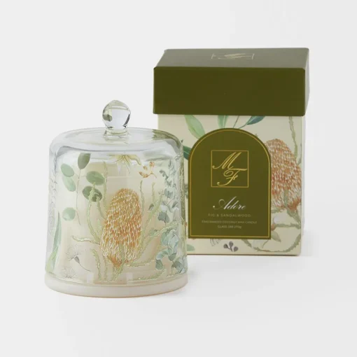 Adore Scented Candle Cloche - Fig And Sandalwood