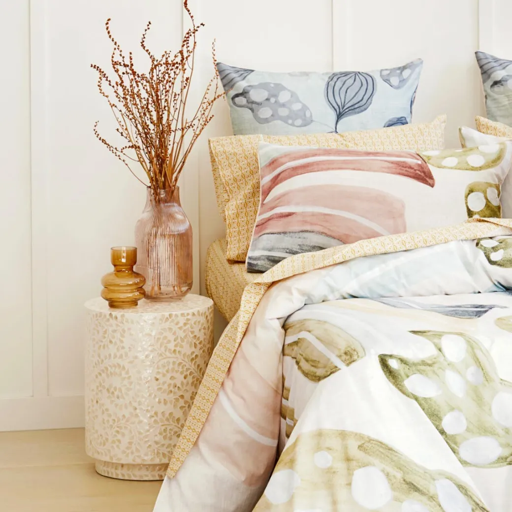 Alice Shell Inlay Stool