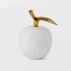 Apple Marble Sculpture