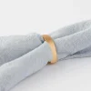 Arched Napkin Ring Set Of 4 - Gold