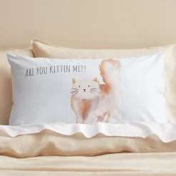 Are You Kitten Me Standard Pillowcase