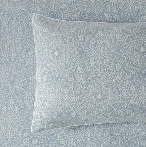 Arlen Quilt Cover - Sage