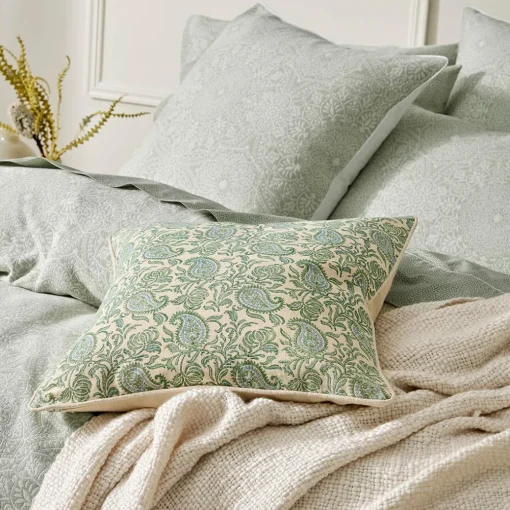 Arlen Quilt Cover - Sage