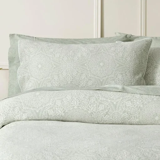 Arlen Quilt Cover - Sage