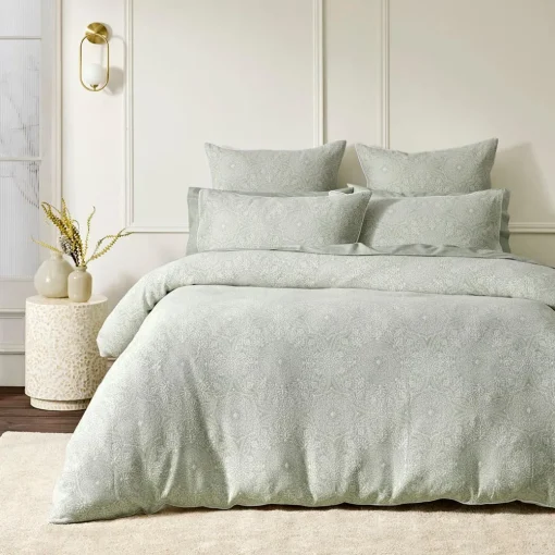 Arlen Quilt Cover - Sage