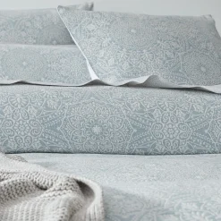 Arlen Quilt Cover - Sage