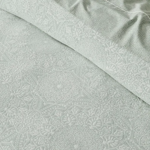 Arlen Quilt Cover - Sage