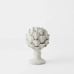 Artichoke Sculpture Small - Antique White
