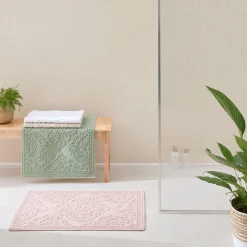 Asher Bath Mat - Stone