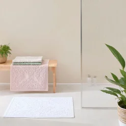 Asher Bath Mat - Stone