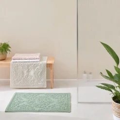 Asher Bath Mat - Stone