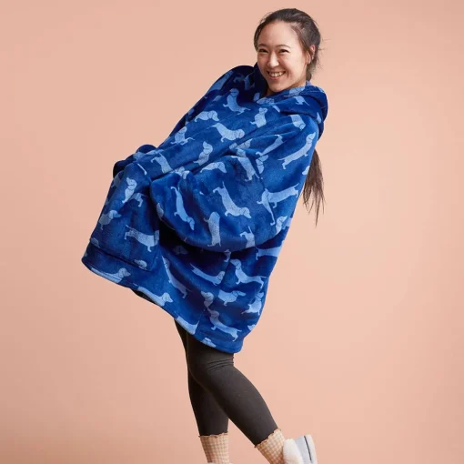 Bailey Hooded Sherpa Blanket