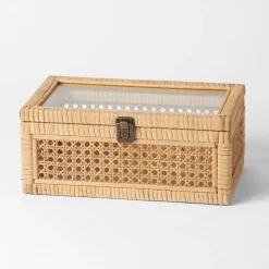 Bayan Rattan Display Box Large