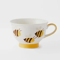 Bees Pedestal Teacup