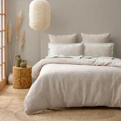 Bengali Quilt Cover - Taupe