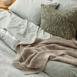 Bengali Quilt Cover - Taupe