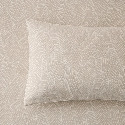 Bengali Quilt Cover - Taupe