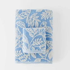 Birdsong Towel - Dusty Rose