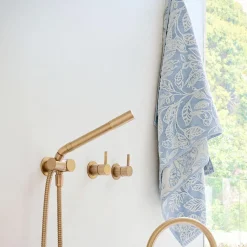 Birdsong Towel - Dusty Rose