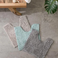 Bobble Melange Contour Mat - Charcoal