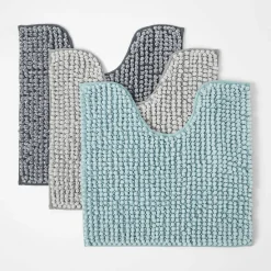 Bobble Melange Contour Mat - Charcoal