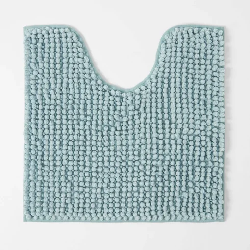 Bobble Melange Contour Mat - Charcoal