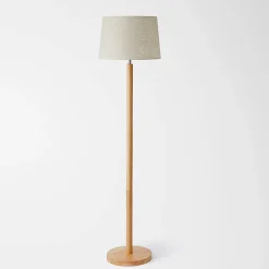 Briar Floor Lamp - Natural/Ivory