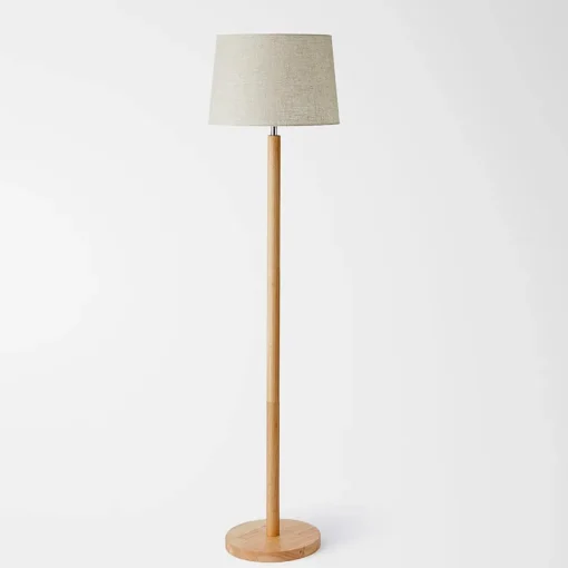 Briar Floor Lamp - Natural/Ivory