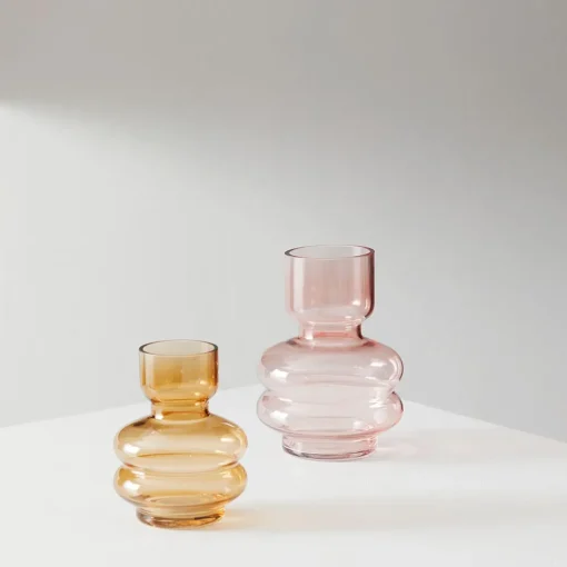 Bubble Glass Vase Small