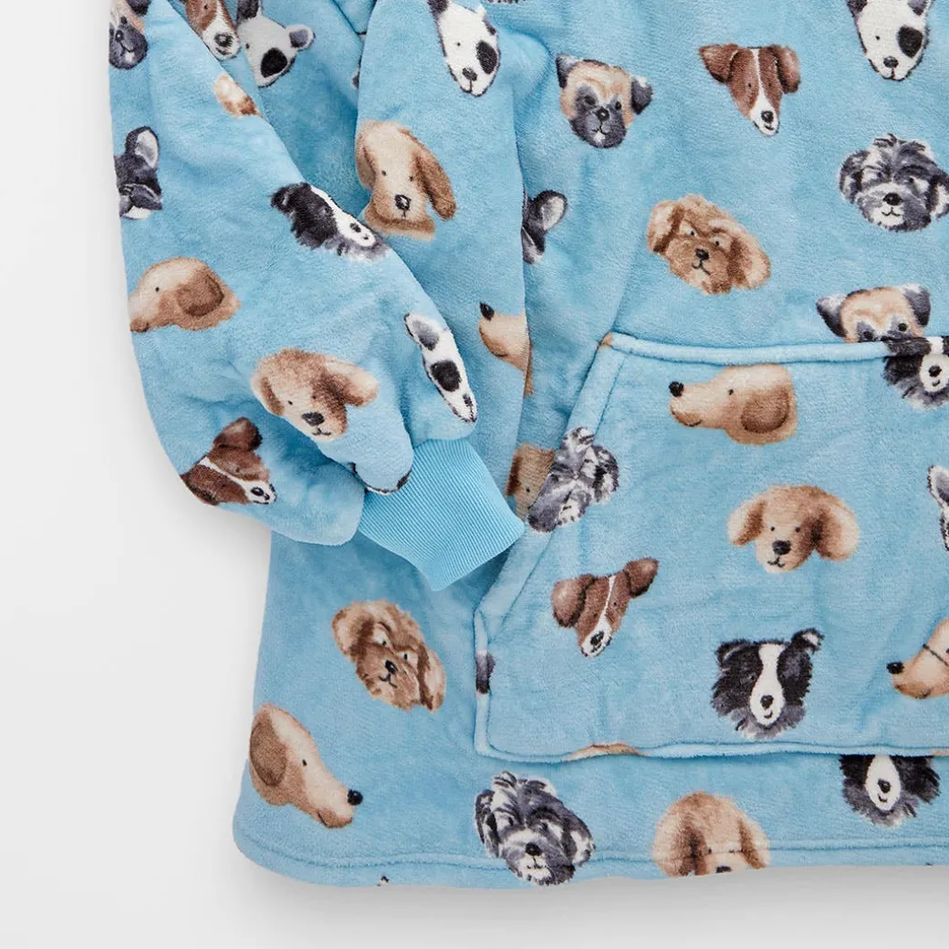 Buddy Hooded Sherpa Blanket