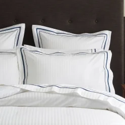 Cambridge 800TC Egyptian Cotton Quilt Cover - White Silver