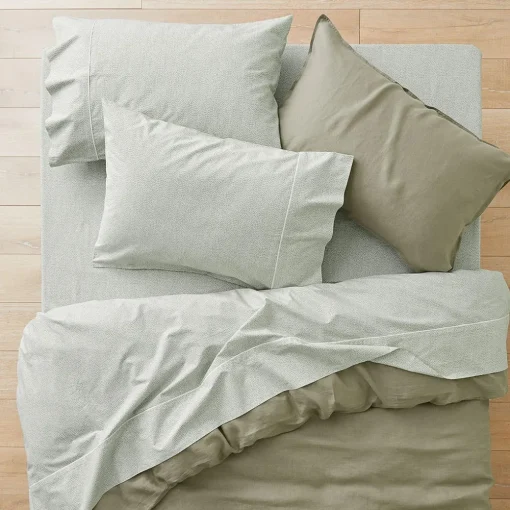 Caviar Cotton Sheet Set - Sage