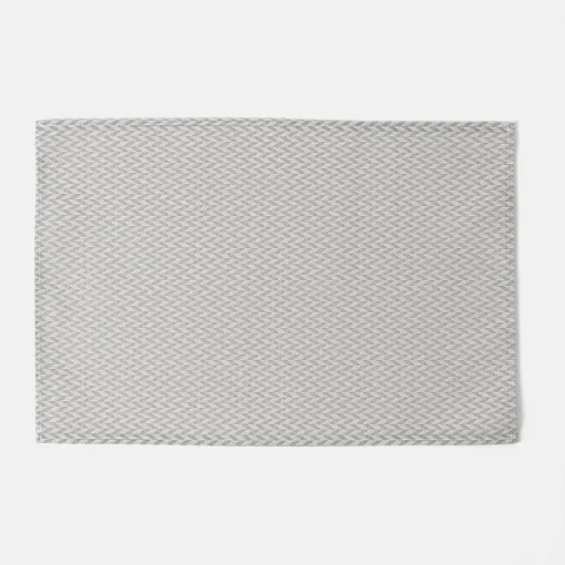 Checkers Chevron Placemat - Teal
