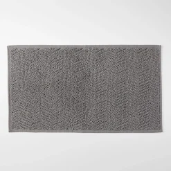 Chevron Bath Mat - Natural