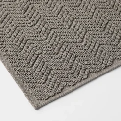 Chevron Bath Runner - Natural