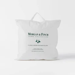 Classic European Goose Feather Pillow