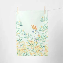 Cockatoo Tea Towel