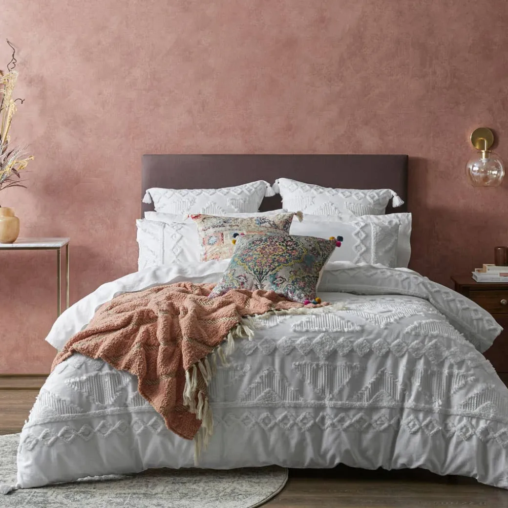 Corina Quilt Cover - Eucalyptus