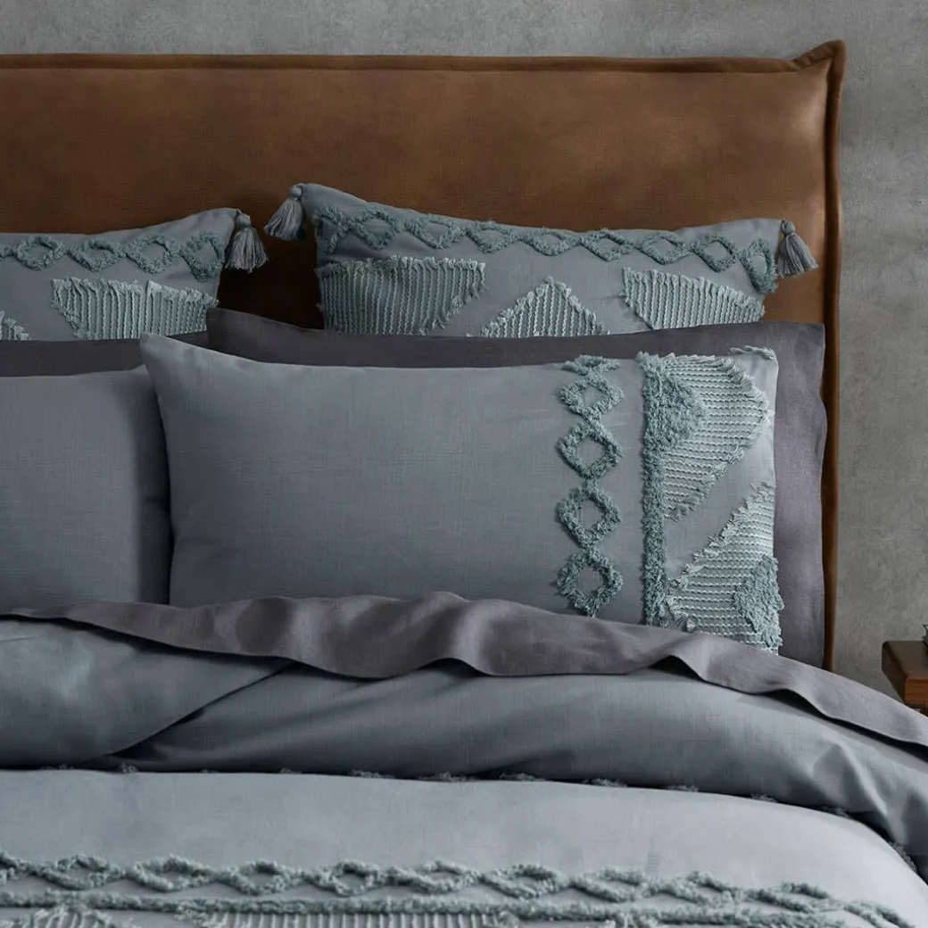 Corina Quilt Cover - Eucalyptus