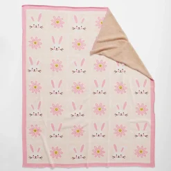 Cottontail Knitted Throw