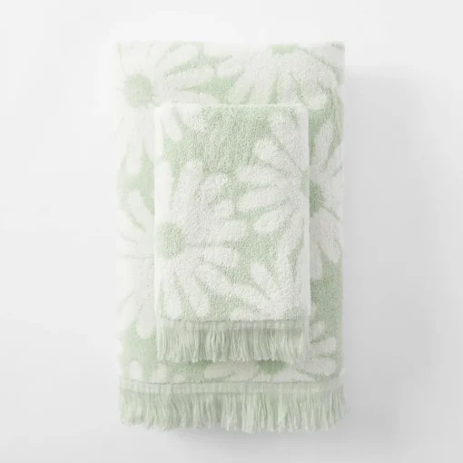 Daisy Towel - Blush