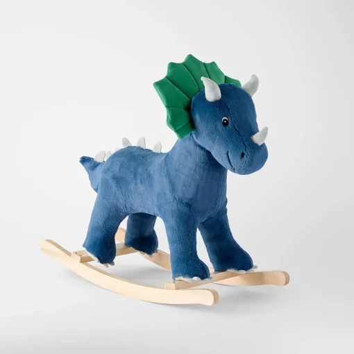 Derek the Dinosaur Rocking Toy - Navy