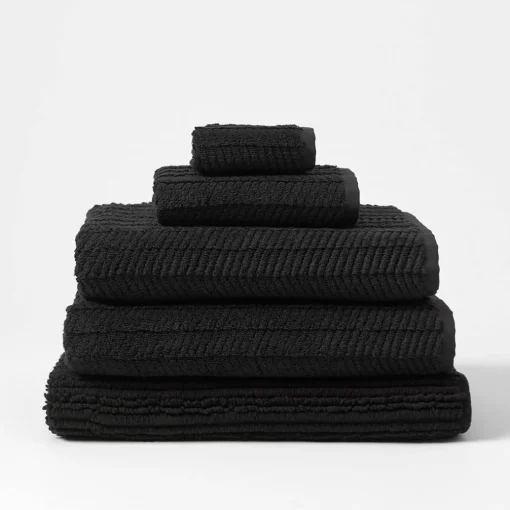 Devon Towel - Charcoal