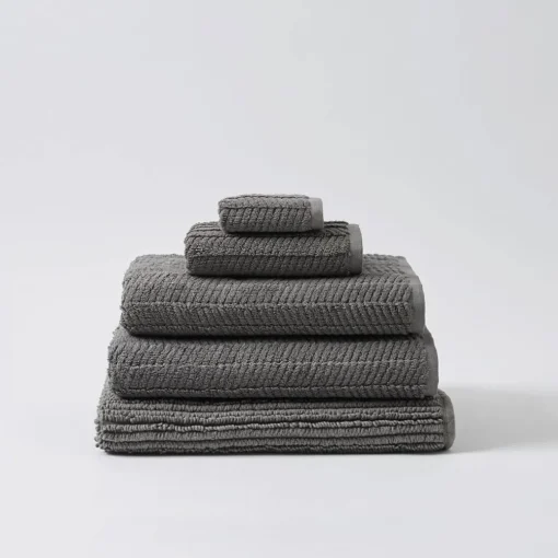 Devon Towel - Charcoal