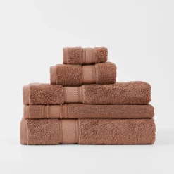 Egyptian Indulgence Towels - Clay