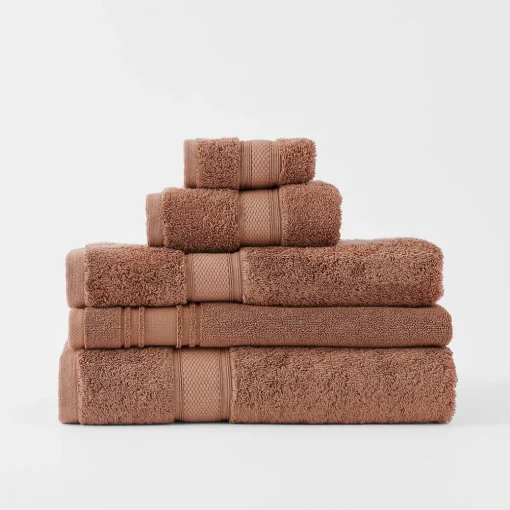 Egyptian Indulgence Towels - Clay