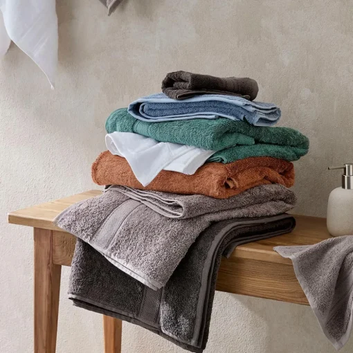 Egyptian Indulgence Towels - Clay