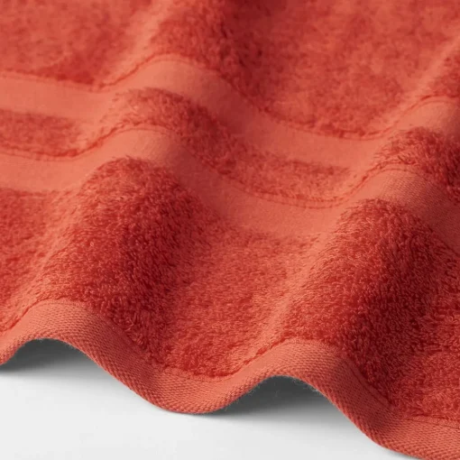 Egyptian Luxury Towel - Coral Red