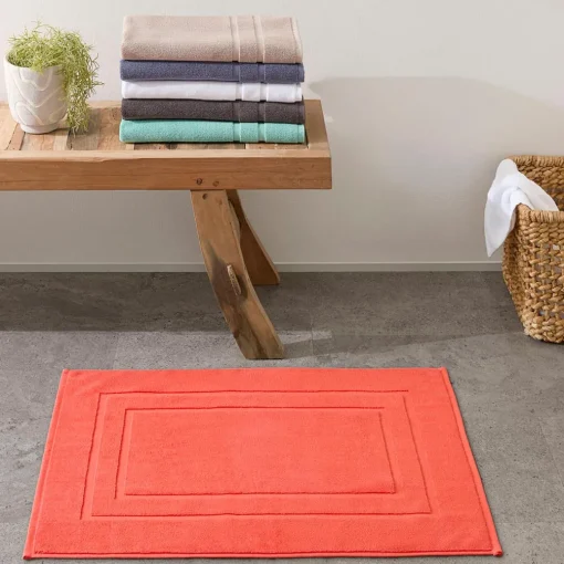 Egyptian Luxury Towel - Coral Red