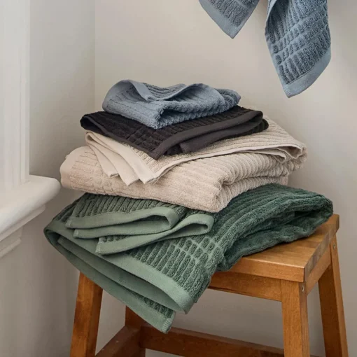 Egyptian Retreat Towel - Denim Blue